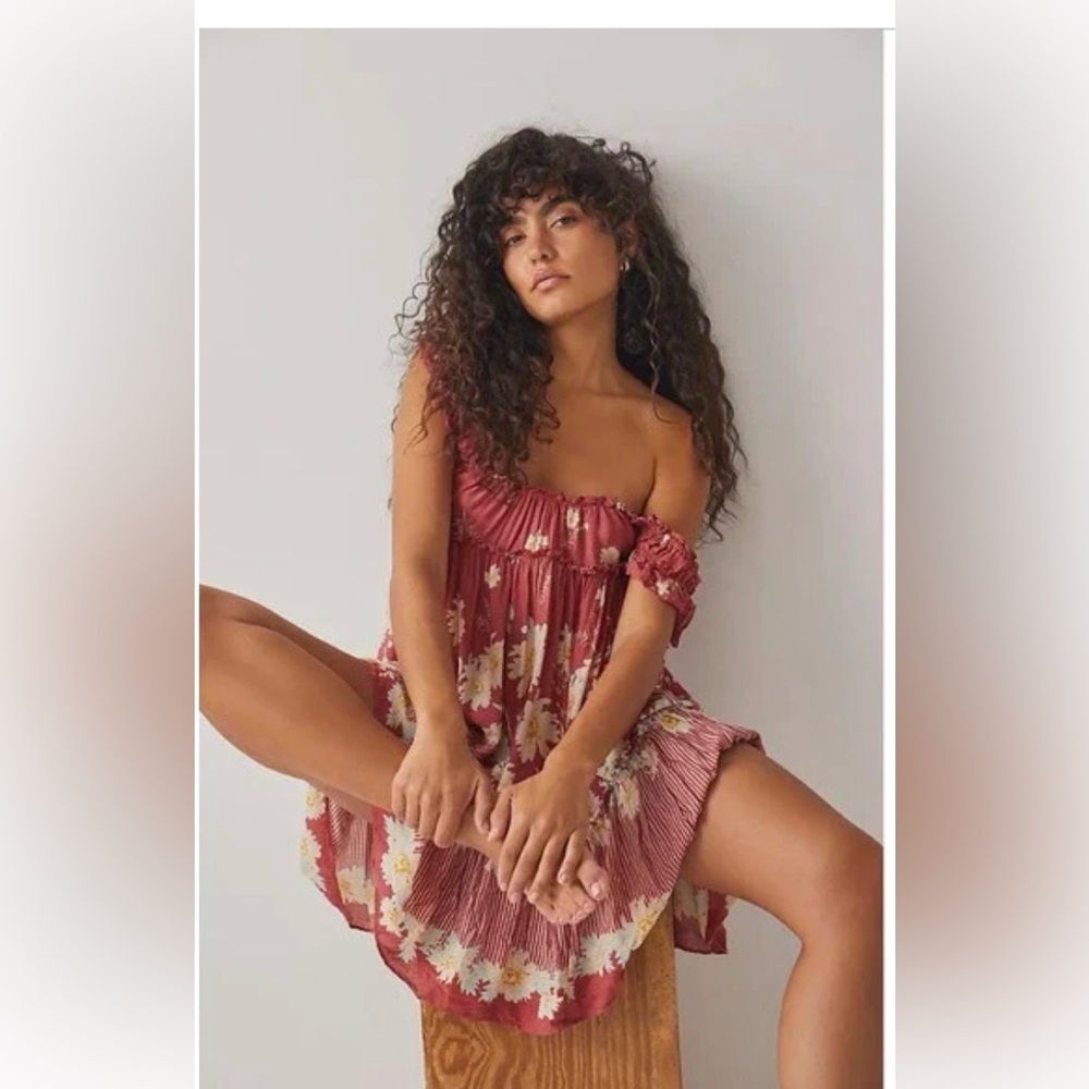 Free People Wild Daisy Slip Dress—SIZE S, NWOT